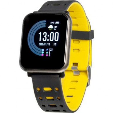 Смарт-часы Gelius Pro GP-CP11 Plus (AMAZWATCH 2020) (IP68) Black/Yellow (Pro GP-CP11 Plus Black/Yellow)-8-изображение