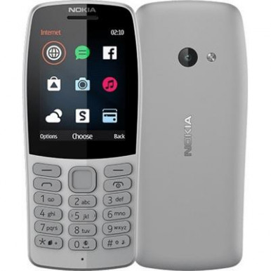Моб.телефон Nokia 210 grey-10-зображення