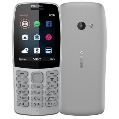 Моб.телефон Nokia 210 grey-12-зображення