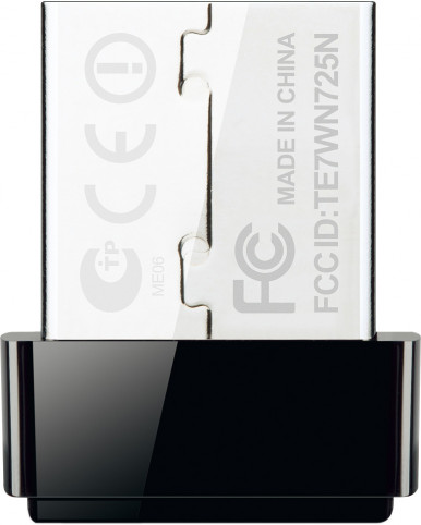 WiFi-адаптер TP-Link TL-WN725N 802.11n, 2.4 ГГц, N150, USB 2.0, nano-9-зображення