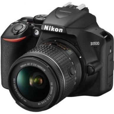 Фотоапарат Nikon D3500 + AF-P 18-55 non VR-18-изображение