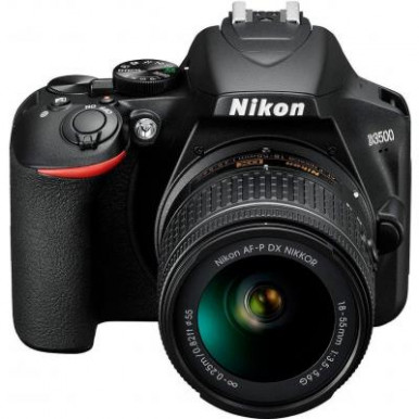 Фотоапарат Nikon D3500 + AF-P 18-55 non VR-20-изображение