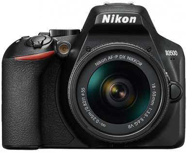 Фотоапарат Nikon D3500 + AF-P 18-55 non VR-21-изображение