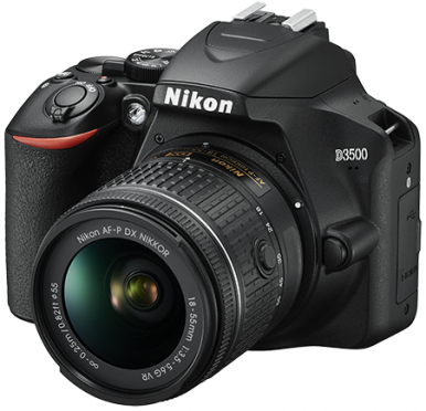 Фотоапарат Nikon D3500 + AF-P 18-55 non VR-25-изображение