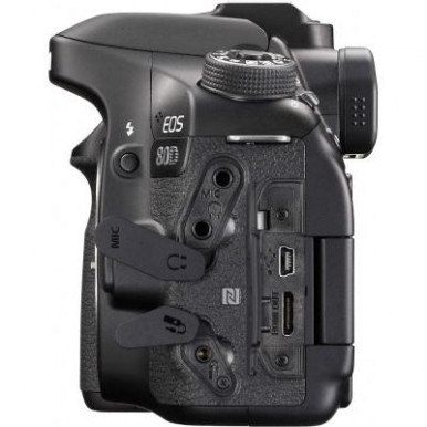 Цифр. фотокамера дзеркальна Canon EOS 80D + об'єктив 18-135 IS nano USM-25-зображення