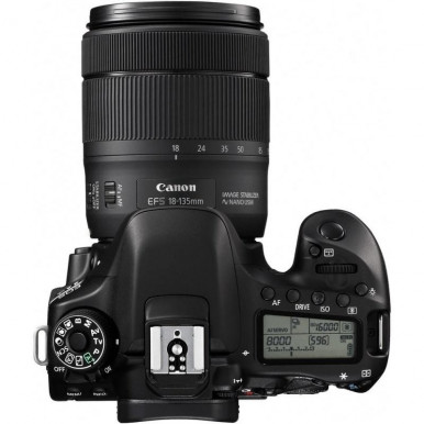 Цифр. фотокамера дзеркальна Canon EOS 80D + об'єктив 18-135 IS nano USM-19-зображення