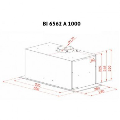 Вытяжка кухонная Perfelli BI 6562 A 1000 W LED GLASS-13-изображение