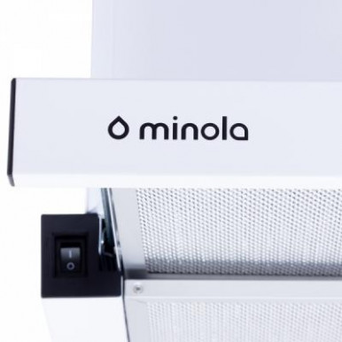 Витяжка кухонна Minola HTL 6214 WH 700 LED-23-зображення