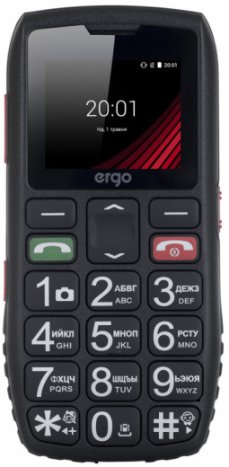 Моб.телефон ERGO F184 Respect Dual Sim (чорний)-12-зображення