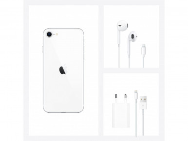 Смартфон Apple iPhone SE II 2020 64Gb White-10-зображення