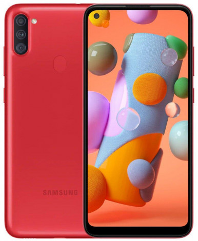 Смартфон SAMSUNG Galaxy A11 (SM-A115F) 2/32 Duos ZRN (червоний)-13-изображение