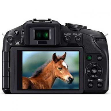 Цифровий фотоапарат Panasonic DMC-G6X black 14-42 kit (DMC-G6XEE-K)-5-зображення