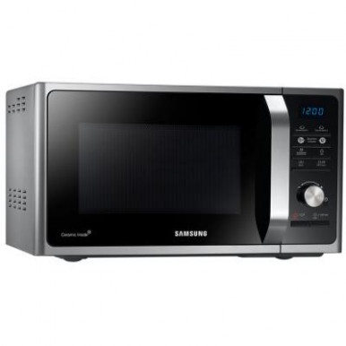 Мікрохвильова піч Samsung MS 23 F 302 TAS/UA (MS23F302TAS/BW)-9-зображення