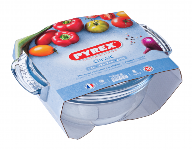 Каструля с/к PYREX Classic 1,0л+0,4л -8-изображение