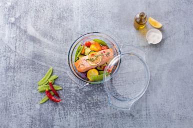 Каструля с/к PYREX Classic 1,0л+0,4л -12-изображение
