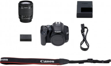 Фотоаппарат CANON EOS 250D 18-55 IS STM Black (3454C007)-66-зображення
