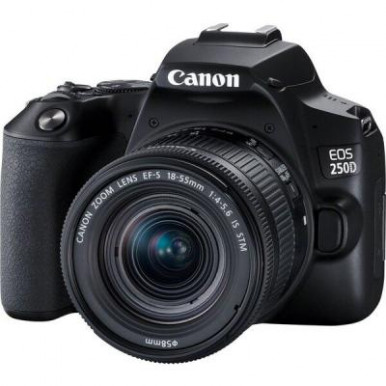Фотоаппарат CANON EOS 250D 18-55 IS STM Black (3454C007)-46-зображення