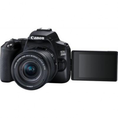 Фотоаппарат CANON EOS 250D 18-55 IS STM Black (3454C007)-49-зображення