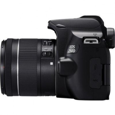 Фотоаппарат CANON EOS 250D 18-55 IS STM Black (3454C007)-79-зображення