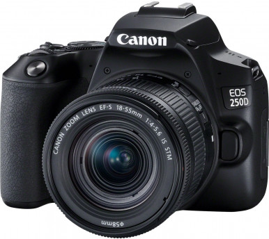 Фотоаппарат CANON EOS 250D 18-55 IS STM Black (3454C007)-44-зображення