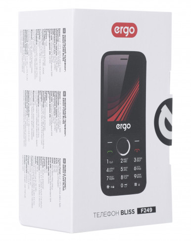 Мобільний телефон ERGO F249 Bliss Dual Sim (чорний)-44-изображение