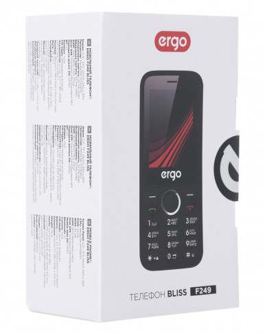 Мобільний телефон ERGO F249 Bliss Dual Sim (чорний)-46-изображение