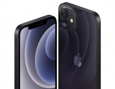 Смартфон Apple iPhone 12 64GB Black-5-зображення