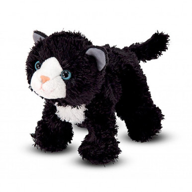 Мягкая игрушка Melissa&Doug Черный котенок Лекси 16 см (MD7543)-1-изображение