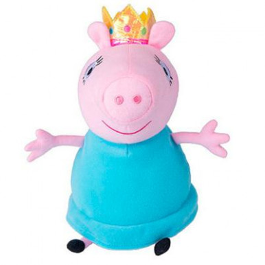 Мягкая игрушка PEPPA Мама Свинка Королева 30 см (31153)-1-изображение