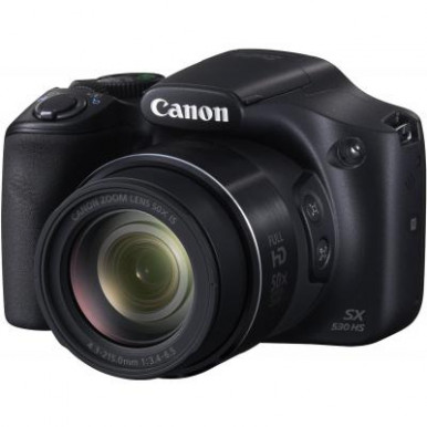 Цифровой фотоаппарат Canon PowerShot SX530HS Black (9779B012)-1-изображение