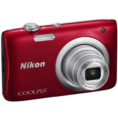 Цифровий фотоапарат Nikon Coolpix A100 Red (VNA972E1)-9-зображення