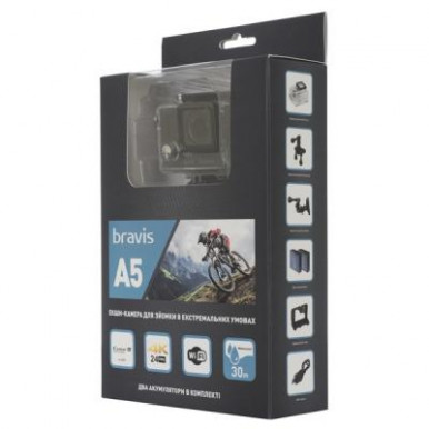 Екшн-камера Bravis A5 Black (BRAVISA5b)-32-зображення