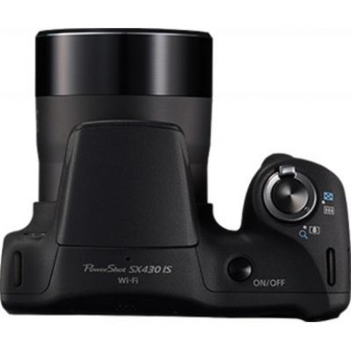 Цифровий фотоапарат Canon PowerShot SX430 IS Black (1790C011AA)-10-зображення
