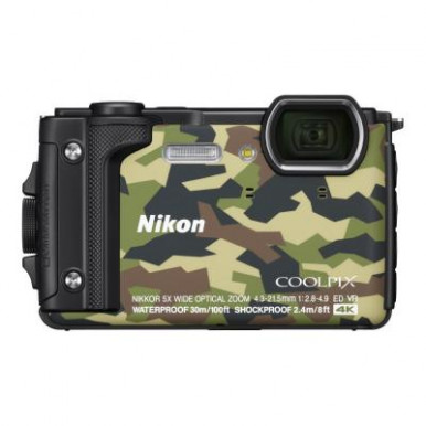 Цифровий фотоапарат Nikon Coolpix W300 Camouflage (VQA073E1)-6-зображення