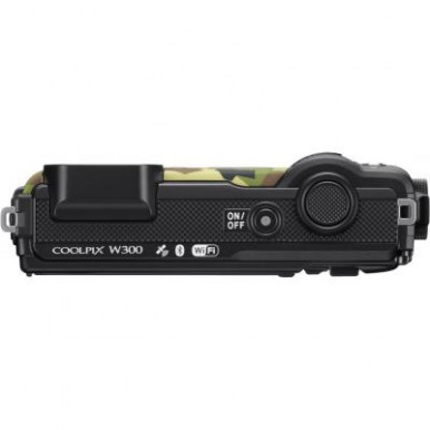 Цифровий фотоапарат Nikon Coolpix W300 Camouflage (VQA073E1)-9-зображення