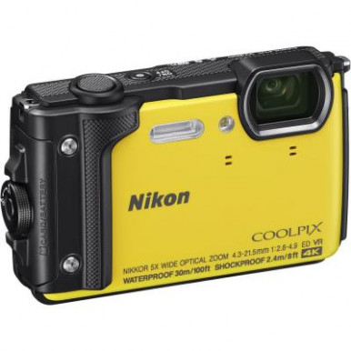 Цифровий фотоапарат Nikon Coolpix W300 Yellow (VQA072E1)-7-зображення