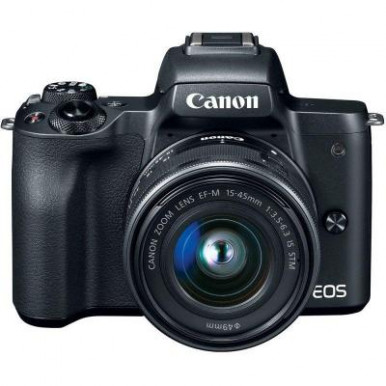 Цифровий фотоапарат Canon EOS M50 15-45 IS STM Kit black (2680C060)-13-зображення