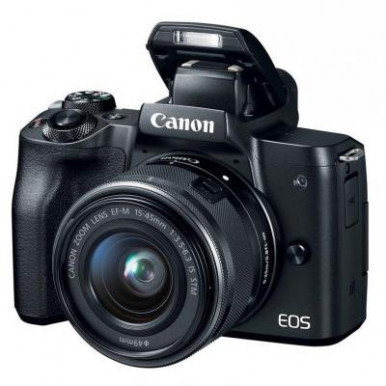 Цифровий фотоапарат Canon EOS M50 15-45 IS STM Kit black (2680C060)-14-зображення