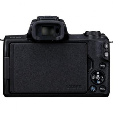 Цифровий фотоапарат Canon EOS M50 15-45 IS STM Kit black (2680C060)-16-зображення
