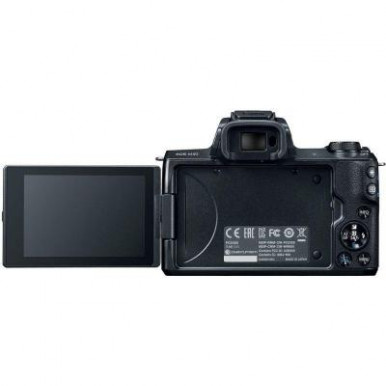 Цифровий фотоапарат Canon EOS M50 15-45 IS STM Kit black (2680C060)-22-зображення