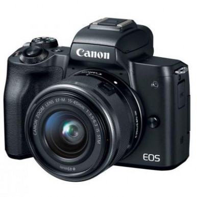 Цифровой фотоаппарат Canon EOS M50 15-45 IS STM Kit black (2680C060)-23-изображение