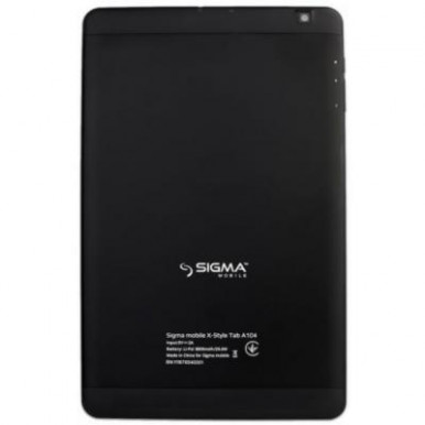 Планшет Sigma X-style Tab A104 black-6-изображение