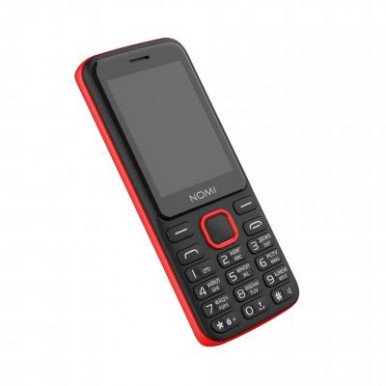 Мобільний телефон Nomi i2401 Black Red-8-зображення