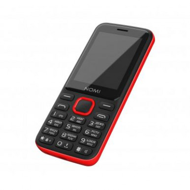 Мобільний телефон Nomi i2401 Black Red-9-зображення