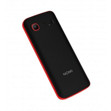 Мобільний телефон Nomi i2401 Black Red-10-зображення