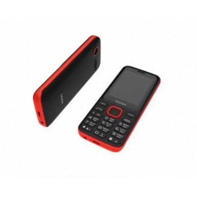 Мобільний телефон Nomi i2401 Black Red-13-зображення