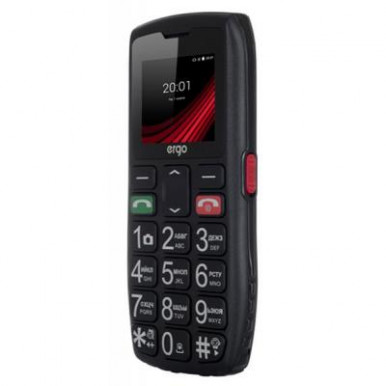 Моб.телефон Ergo F181 Step Dual Sim (чорний)-19-изображение