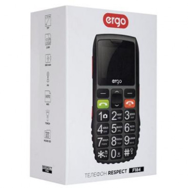Моб.телефон Ergo F181 Step Dual Sim (чорний)-17-зображення