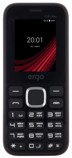 Моб.телефон Ergo F181 Step Dual Sim (чорний)-18-изображение