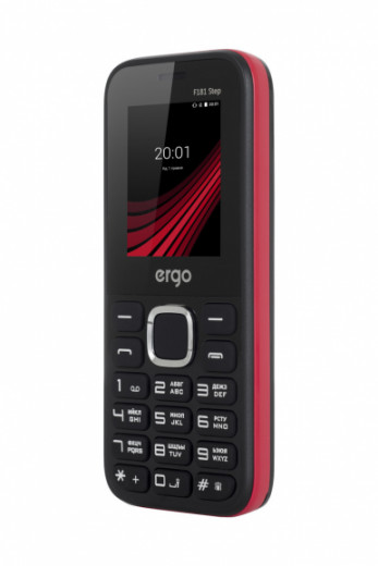 Моб.телефон Ergo F181 Step Dual Sim (чорний)-20-изображение